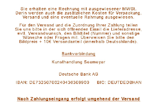 Bankverbindung